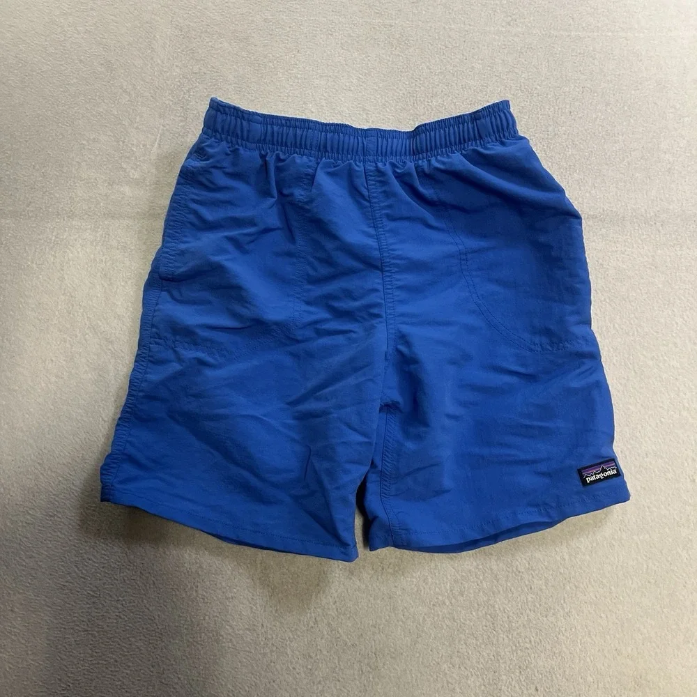 Patagonia Baggies Shorts Youth Size Large Blue 7